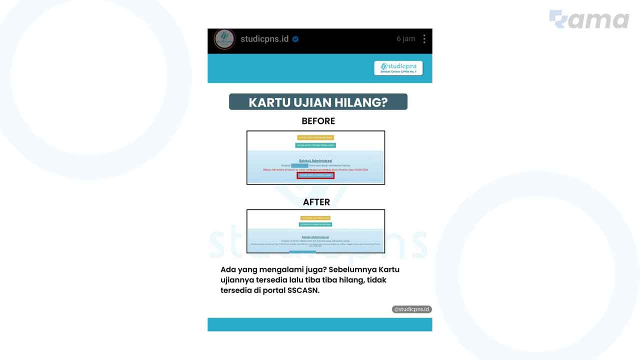 Cara Mengatasi Kartu Ujian Cpns Belum Muncul