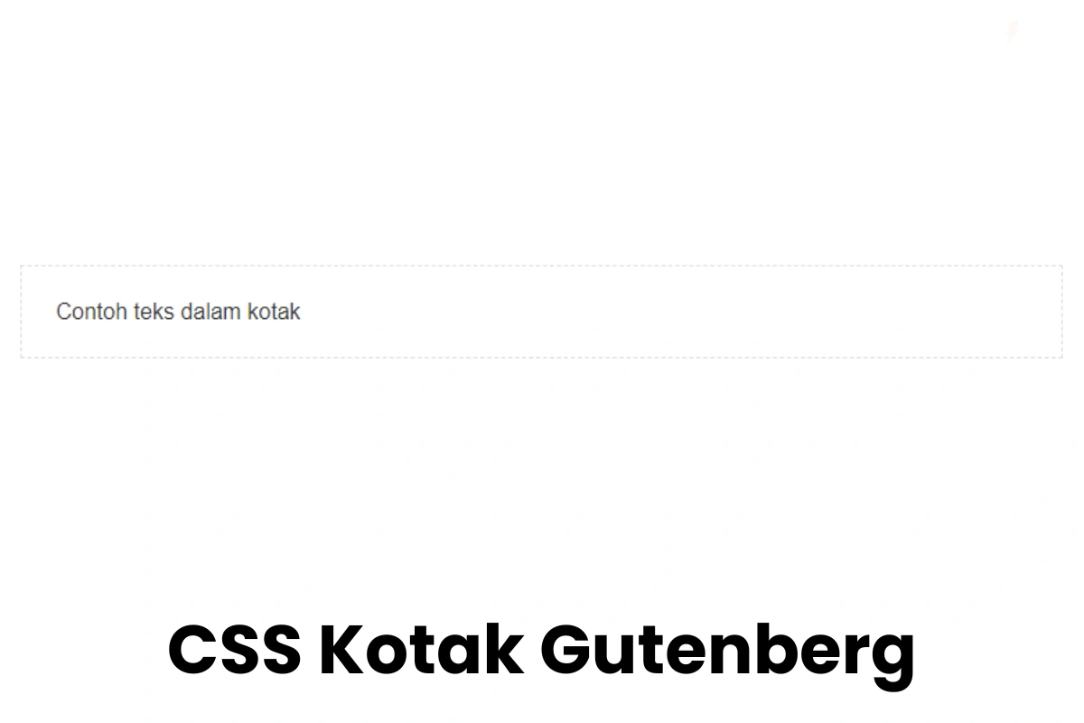 CSS Kotak Gutenberg