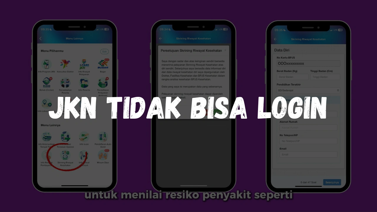 Jkn Tidak Bisa Login